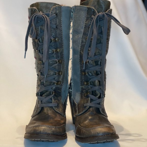 Feud Distressed Booties - Picture 3 of 8